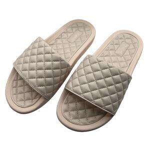 APL Athletic Propulsion Labs Womens US Size 7 Slides Nude Pink Lusso Sandals New